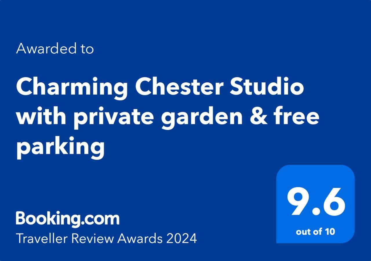Charming Chester Studio With Private Garden & Free Parking Esterno foto